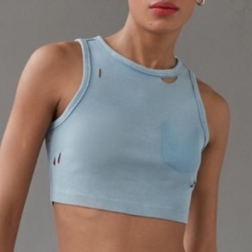BDG Distressed Crop Tank
